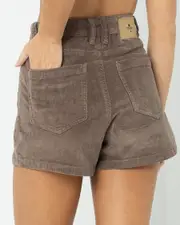 [Thrills] Thrills Women's Erica Cord Shorts in Fungi Size 2 2 Fungi