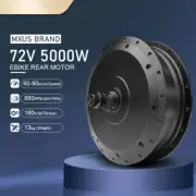 5000W 72V Brushless Non-gear Powerful Hub Motor for Electric Bike Controller Kit