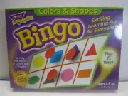 Trend Colors and Shapes Learner's Bingo Game (Brand New Sealed)