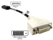 New Dell DisplayPort DP (Male) to DVI-D (Female) Adapter Dongle 23NVR 023NVR