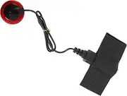 Kisangel Plastic Classical Guitar Mic Original Sound Receiver Metal Receiver Black Guitar Transmitter Receiver