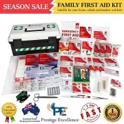 Family First Aid Kit Home Travel 4WD Ambulance Portable St John Durable Case NEW