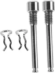 4Pcs Titanium Alloy Brake Bolt Secure Bicycle Disc Caliper Screws with Snap Rings for Enhanced Stability and Safety Mountain Biking