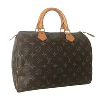 在飛比找蝦皮購物優惠-LOUIS VUITTON 路易威登 快速30 手提包 會標