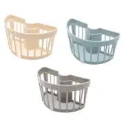3 Pcs Freezer Basket over Sink Drainer Faucet Rack Holder Storage Baskets