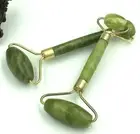 5pcs Natural Jade Stone Face Massager Rollers Spa Head Neck Body Facial Tools