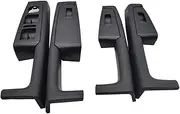 4PCS/set Black Front Rear Door Armrest Box Driver Side Inner Handle Frame Compatible For Skoda Superb 3T1867157L 3T1 867 157 L