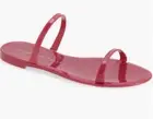 Stuart Weitzman Women's Orchid Jelly Slide Sandal US 10 M Designer Spring