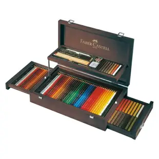 【哇哇蛙】輝柏 FABER 110086 粉彩條、水彩色鉛筆 油性色鉛筆各 36色、素描碳精筆1套