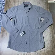 Buffalo David Bitton Men’s Stretch Button Up Casual Shirt Size S NWT $80 #28532
