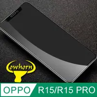 在飛比找PChome24h購物優惠-OPPO R15/R15 PRO 2.5D曲面滿版 9H防爆