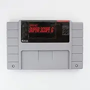 Royal Retro Super Scope 6 16 bit Big Gray Game Card For NTSC Game Player