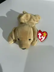 Ty Beanie Baby Fetch the Golden Lab - MWMT