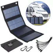 100W Solar Panel Folding Charger IP65 Waterproof USB Solar Power Charger BR