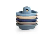 Mushie: Bath Boats Play Set - Ocean (Set of 5)