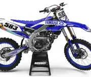 Yamaha YZ 125 2005 2006 2007 2008 custom graphics DUSTY style stickers decals