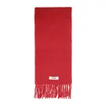[Jacquemus] Jacquemus-Dark Red Alpaca L Echarpe Carro Scarf-Donna OS OS