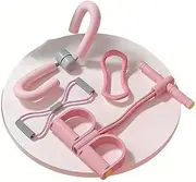 AIMALL Multi-Purpose Yoga Fitness Kit - Pedal Puller, Leg Slimmer, Yoga Ring, and Pull Rope, Compact Home Gym Accessories