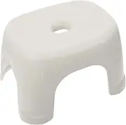 WOFASHPURET Bathroom Stool Lightweight Plastic Step Stool for Nonslip Base for Safety Portable Design for Living Bathroom Durable Versatile Use