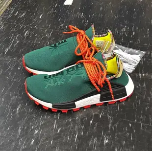 Adidas 愛迪達 PW Hu NMD SOLARHU Pharrell Williams 菲董 綠色 啟發 EE7584