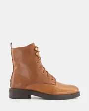 Shelly Shen Bella/Dk Brandy Womens Boots 09