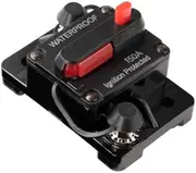 AIMALL Waterproof Car Circuit Breaker Fuse Reset 30-300A AMP 12V-48V DC, IP67 Rated, High Interrupt Rating, Manual Reset Switch