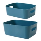 Desktop Storage Basket Storage Box Stacking Organizing Container Storage Bin for