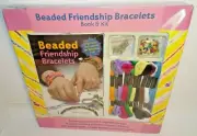 NEW BEADED FRIENDSHIP BRACELETS WITH BOOK & KIT SKEIN THREAD & BEADS MUD PUDDLE