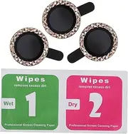 Outanaya Camera Lens Protector for Shiny Design No Fingerprint Rear Camera Cover Luxury Protective Film