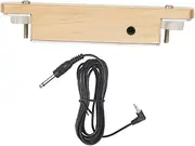Kisangel Pickup Classical Ukulele Acoustic Guitar Microphone Modern Guitars Semi Acoustic Guitar Plug for Acoustic Folk Guitar Plastic Beige