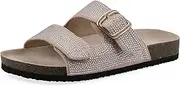 [WHITE MOUNTAIN] Kids Girls' Granitas Double-Strap Slide Sandal