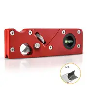 Chamfer Plane with 1/4 Inch Head for Wood, Woodworking Hand Planer for Quick Edge Planing and radian Corner Plane Trimming