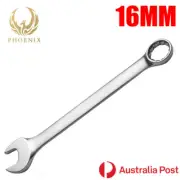Combination Ring Open End Spanner Wrench Fully Polished Metric Size 16MM
