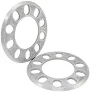 Aeroflow Slip On Wheel Spacers 7/32" 5.5mm Pair Alloy 5X 4.5"-5" Bc - AF3100-0000