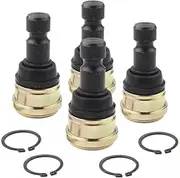 TDR 4pcs Durable Upper and Lower Ball Joint for Polaris Sportsman, Scrambler, RZR, Ranger, and Hawkeye - Essential ATV Suspension Upgrade