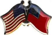 Wholesale Pack of 50 USA American Myanmar Old Friendship Flag Hat Cap lapel Pin