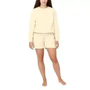 NWoT Buffalo By David Bitton Women's 2 Piece Lounge Set Size L Cream $60 9A175