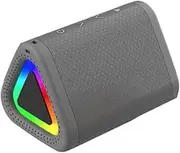 Portable Wireless Speakers | Vintage Compact Speaker with RGB Light | Cute Electronic Gadgets with Brightness Adjustable, Touch Control Tech Gadgets for Bathroom Listening Home Kitchen