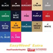 Siser EasyWeed Extra Iron On HTV 15" x 12" Sheets | Quantity Discounts Available