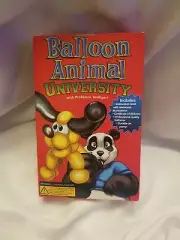 balloon animal university- HOW TO BOOK INSTRUCTIONAL kids NEW SEALED