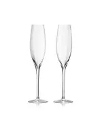 Waterford Elegance Optic Classic Champagne Flute, Set of 2