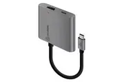 Alogic VPLUCHDACH-SGR USB-C MultiPort Adapter with HDMI 4K/USB3.0/USB-C with