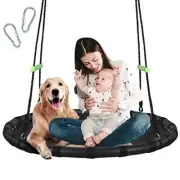 Tree Swing with PP Mat for Kids and Adults - Durable, Safe, 40 inches diameter