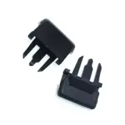 Set of 2 Air Conditioning A/C Vent Blade Slice Clips Black for Toyota Corolla (for: Toyota)