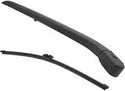 Rear Windshield Wipers Blade Arm Set for Volvo XC90 2019-2023 Back Glass Wiper Arm Blade Replacements All Seasons Fit