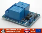 2 Channel Relay Board Module with optocoupler for Arduino, UK Seller