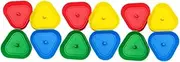 FOYTOKI 12Pcs Poker Holder Hands Playing Card Stand with Color Coded Design for Easy Identification Suitable for All Card for Family Games and