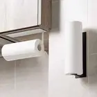 Accessories Shelf Under Cabinet Paper Roll Rack Towel Holder Tissue Hanger️