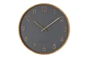 SCARLETT Charcoal 50cm Wall Clock by One Six Eight London