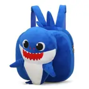 Cartoon school bag cute shark plush backpack baby children kindergarten school bag backpack Kids Rugzak Kinderen